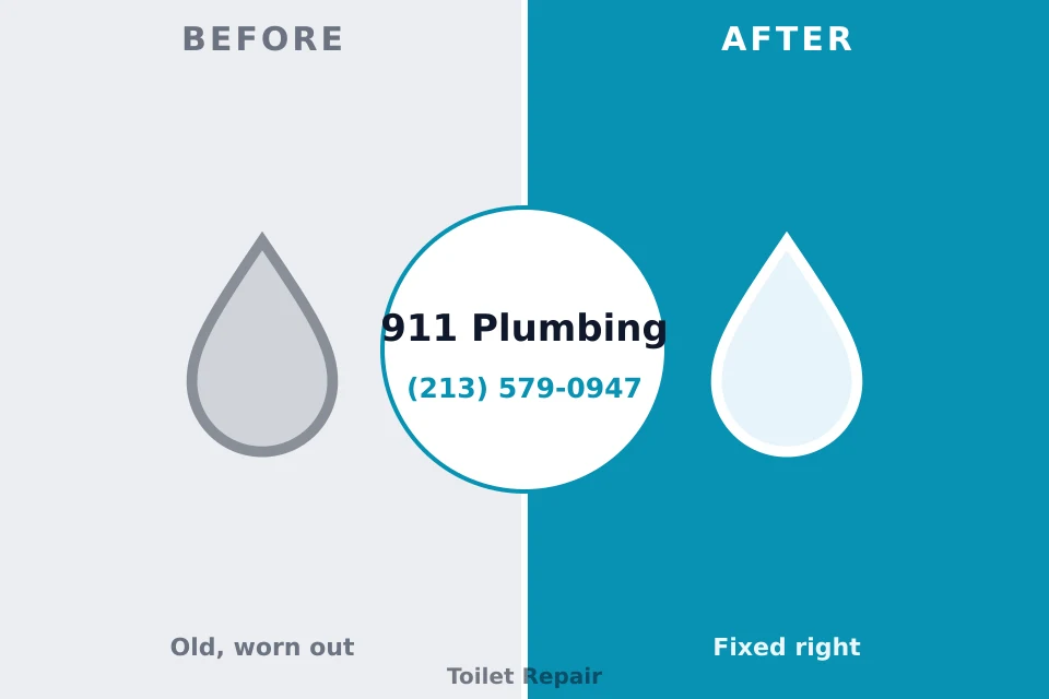 Before and after: plumbing company Brigham City, UT
